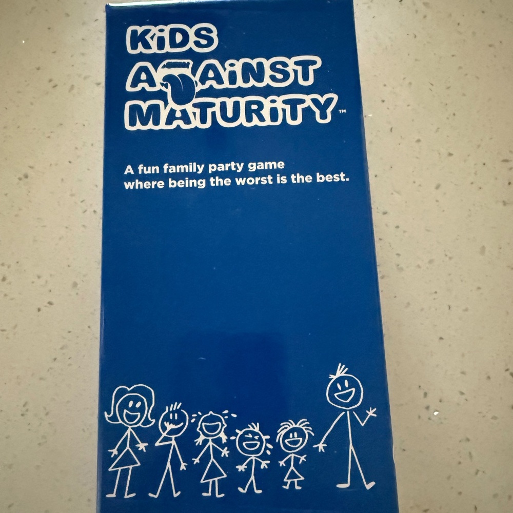 Kids Against Maturity Card Game‎
